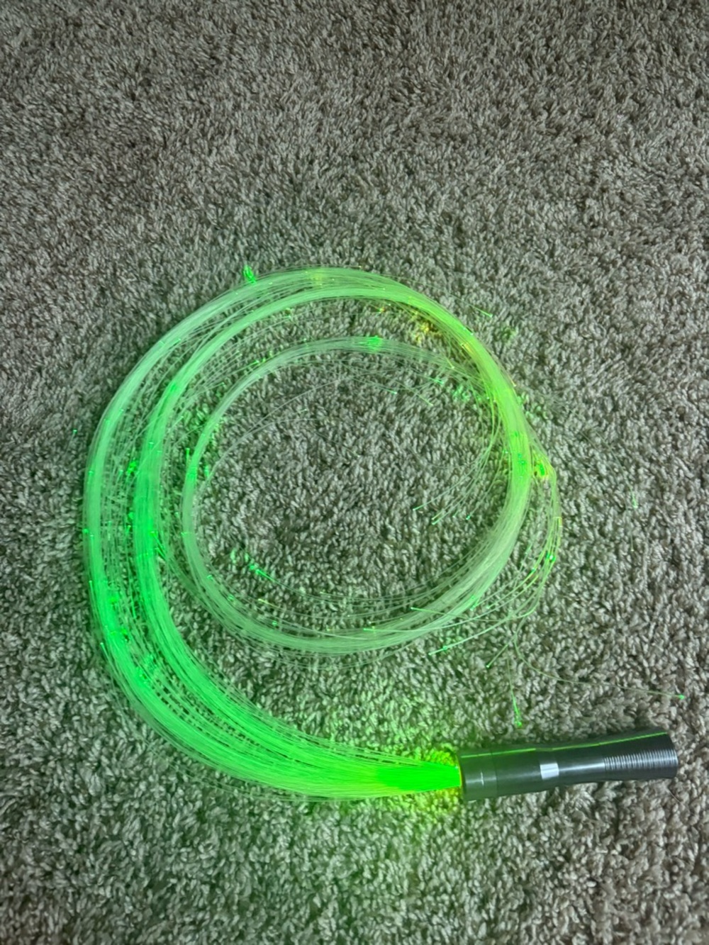 GloFX LED Fiber Optic Light Whip pixel whip